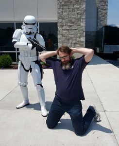 Classic Hits 93.9 - Thom Watts detained by Storm Trooper