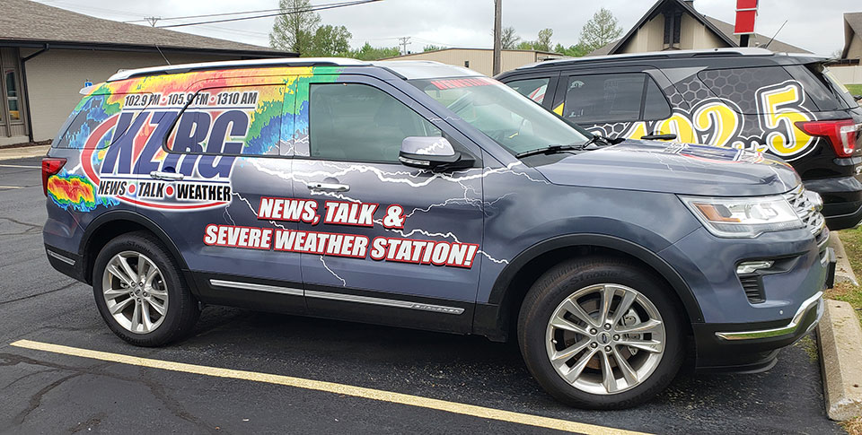 Look out for the Newstalk KZRG vehicle